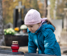 child outdoors