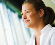 smiling woman